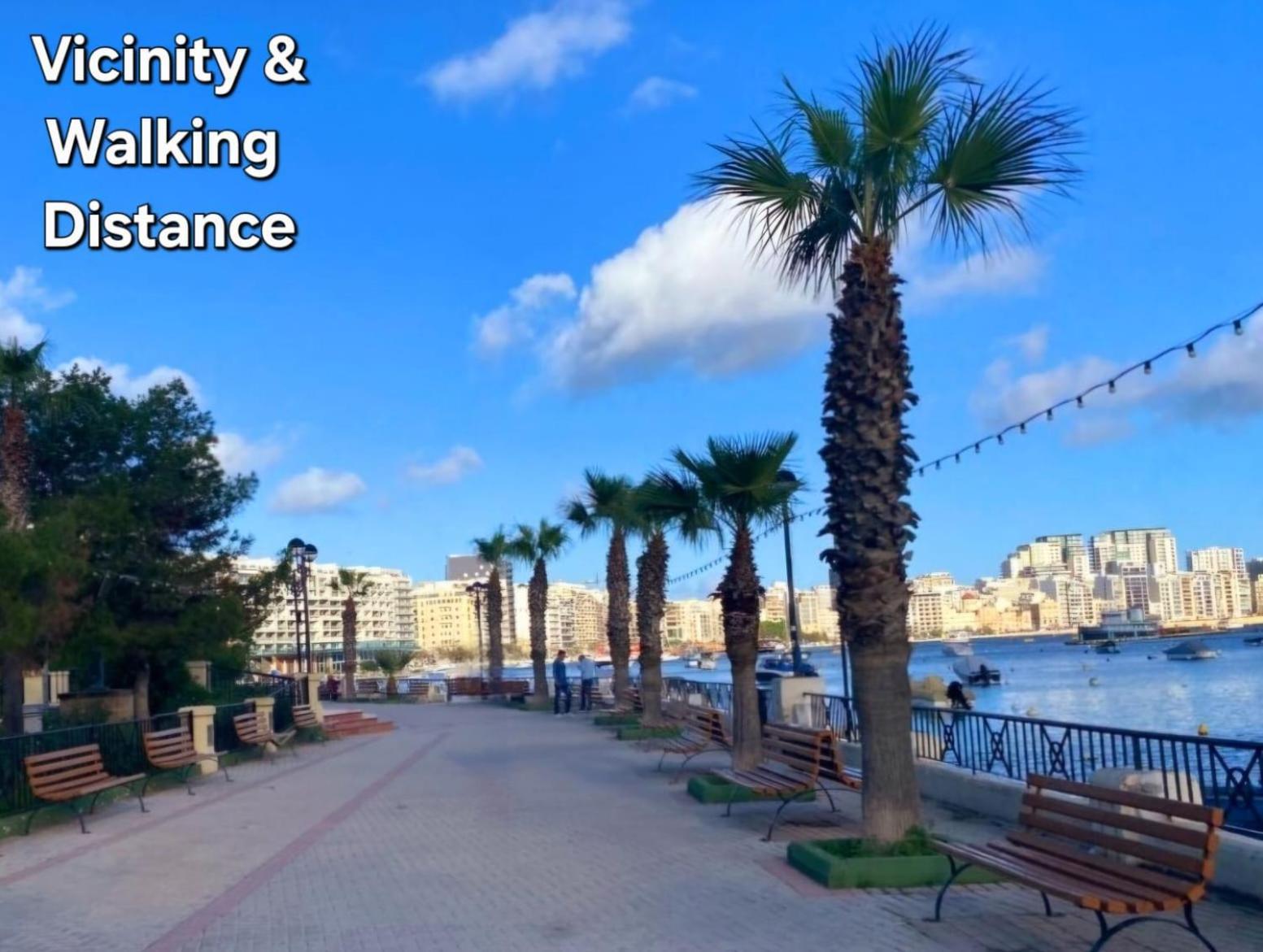 Modern Sliema Apartment Near Sea Екстер'єр фото