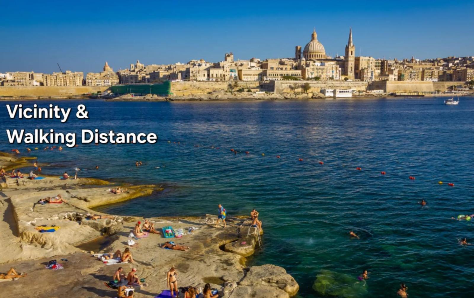 Modern Sliema Apartment Near Sea Екстер'єр фото