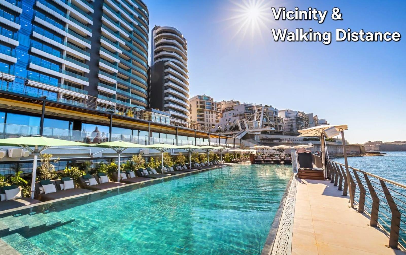 Modern Sliema Apartment Near Sea Екстер'єр фото